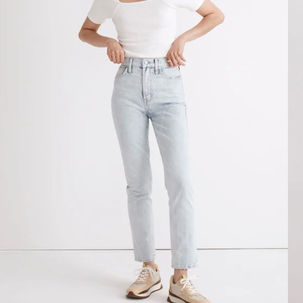 Madewell Light Blue High Rise Women Jeans